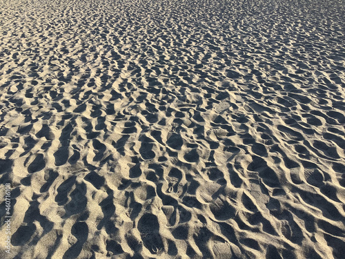 Nakatajima Sand Dunes in Hamamatsu City, where the desert area spreads photo