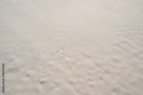 Top view of Fine sand texture natural background Summer and travel background