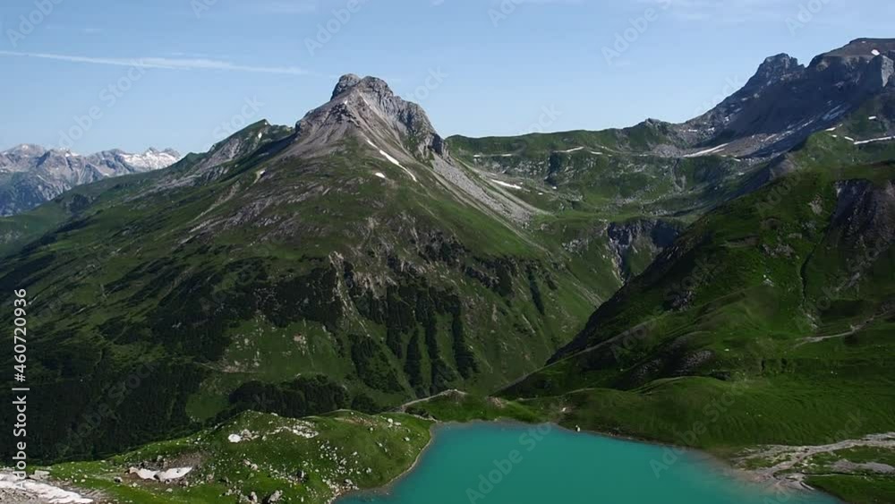 Hintersee in the Lechtaler Alps, Tirol, Austria.
