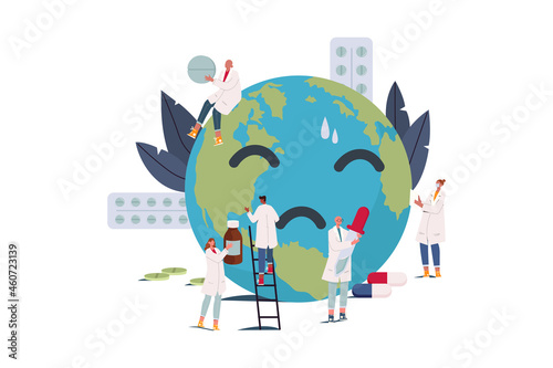 Teamwork Preventing Climate Change