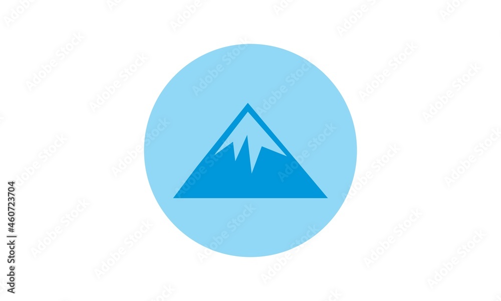 symbol mountain circle logo symbol mountain circle logo