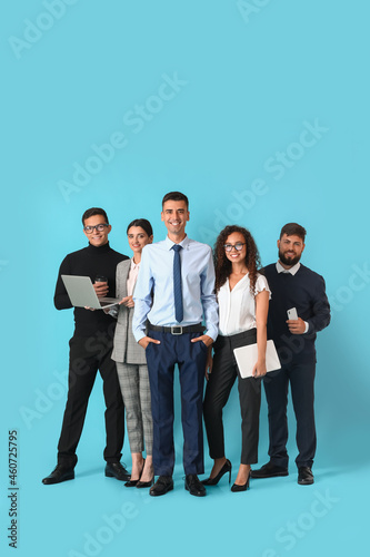 Team of young business peop...