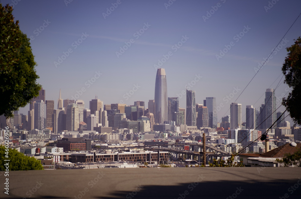 city skyline San Francisco