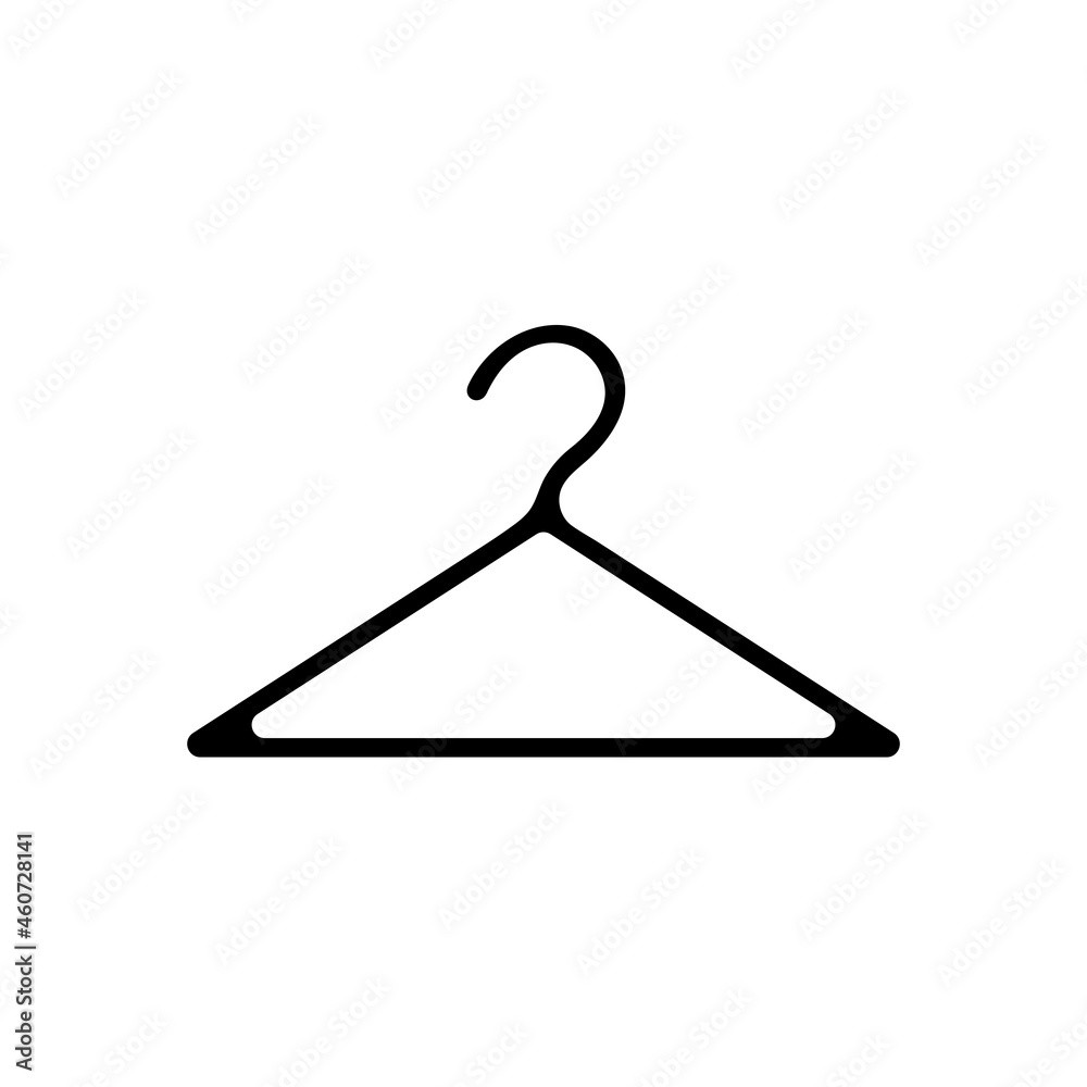 Hanger icon flat design vecto Hanger icon flat design vecto