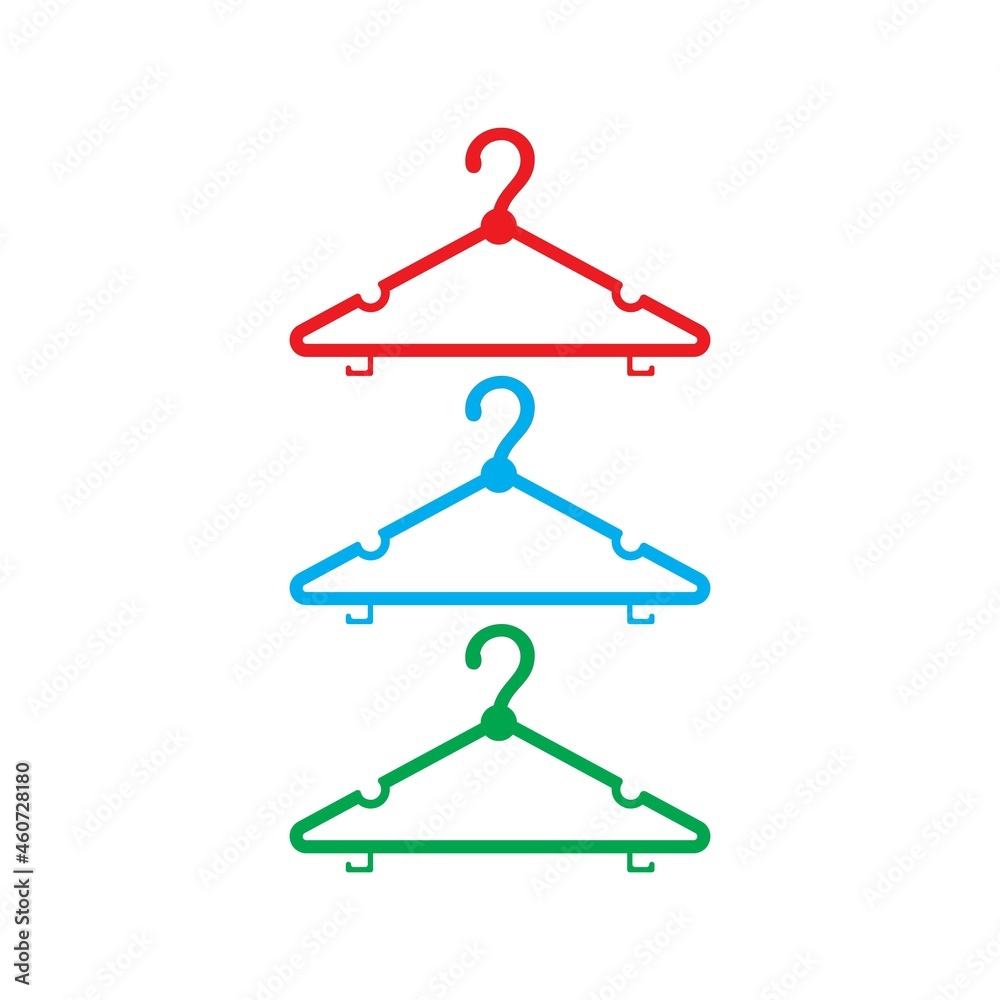 Hanger icon flat design vecto Hanger icon flat design vecto