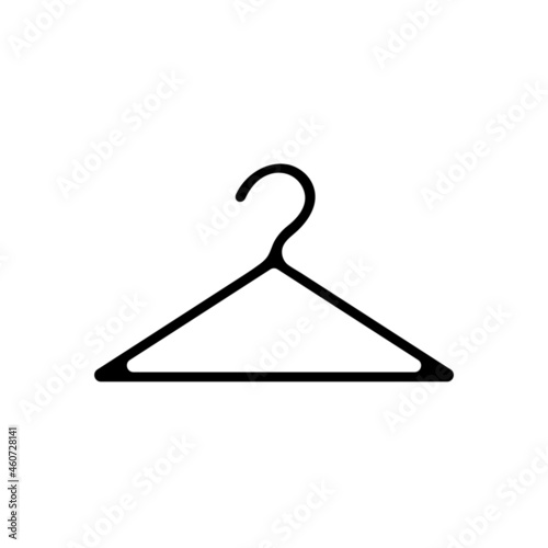 Hanger icon flat design vecto