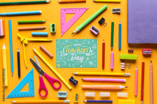 Concept of Teacher's Day. S...