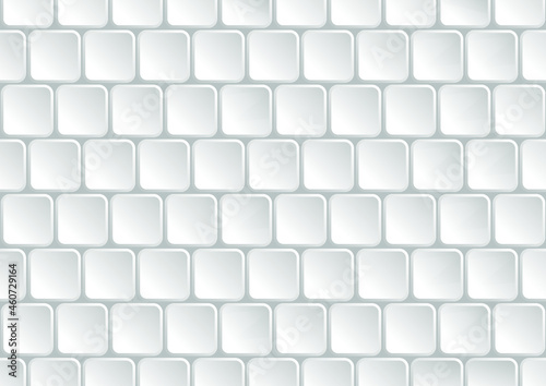 Abstract white and grey square background texture