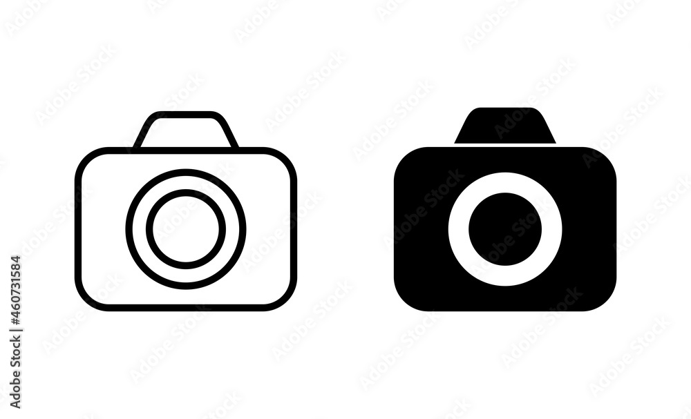 Camera icons set. photo camera sign and symbol. photography icon. Camera icons set. photo camera sign and symbol. photography icon.