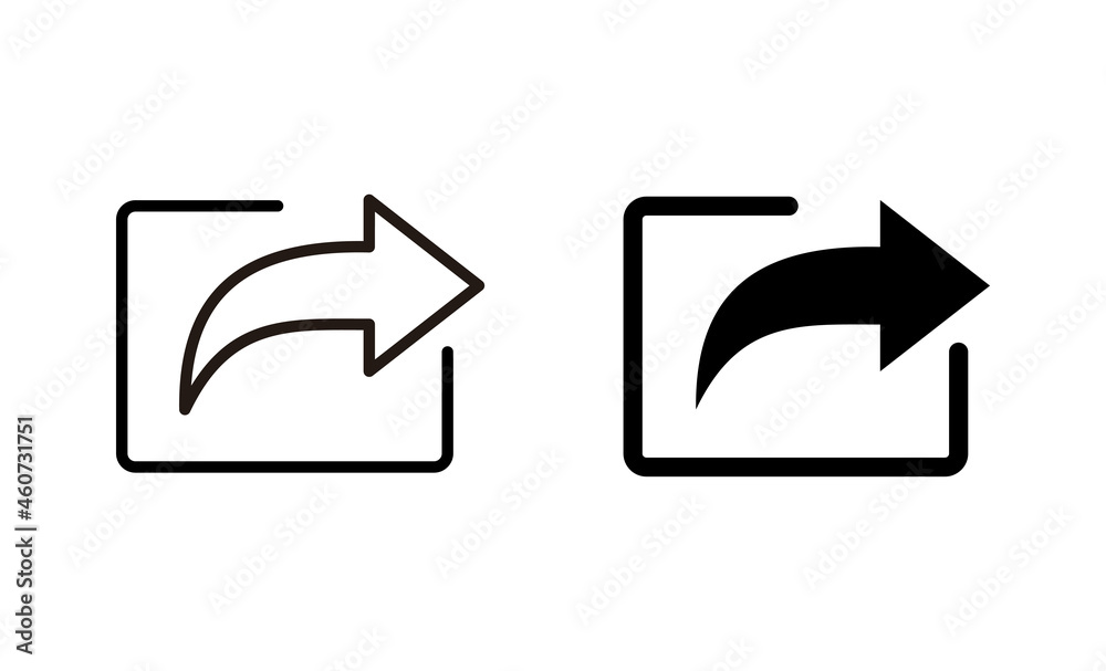 Share icons set. Sharing sign and symbol Share icons set. Sharing sign and symbol