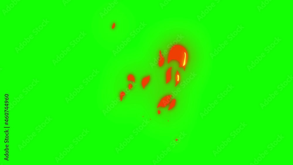 Fire Element Animated Vidéo Stock Cartoon 4k fire elements pack. Fire Explosion 2d Animation ...