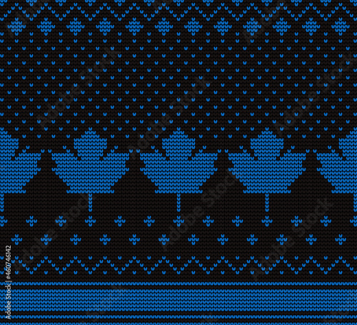 Christmas sweater knitting pattern  