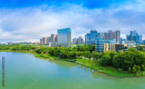 Urban scenery of Nanning  Guangxi  China