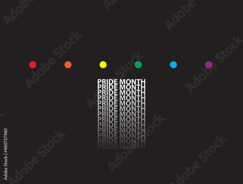 Lgbtq+ vector illustration color gay lesbian bisexual homosexual transgender rainbow symbol of lgbt symbol templates for pride month.