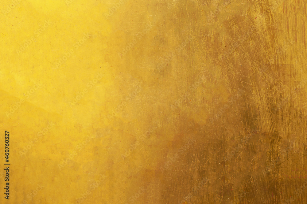 Gold background and shadow