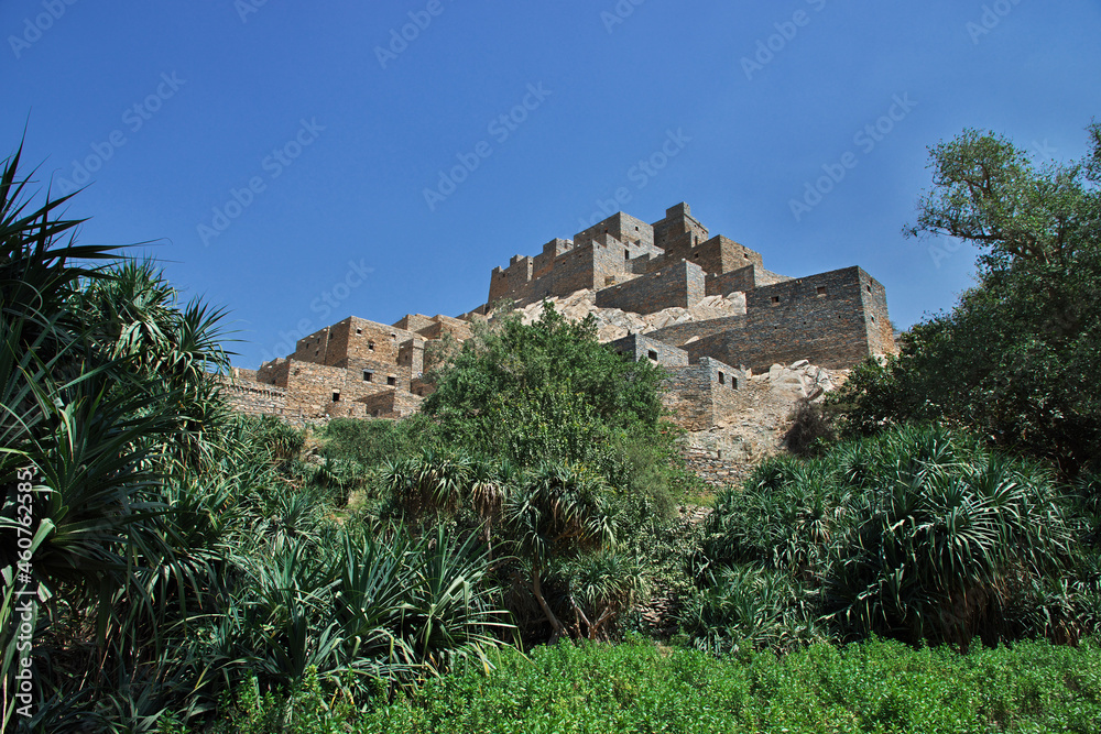 The historic village Al Ain, Saudi Arabia The historic village Al Ain, Saudi Arabia