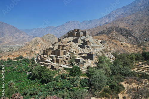 The historic village Al Ain, Saudi Arabia