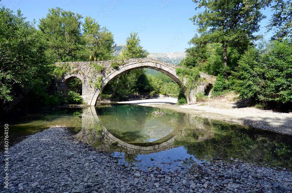 Greece, Ancient Stone Bridge