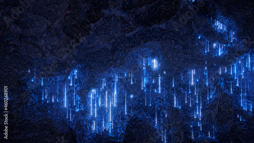 Magic cavern 3D rendering i...