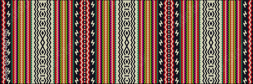  Seamless ethnic ornament for fabrics, interiors, ceramics and furniture in the style of Latin America.
