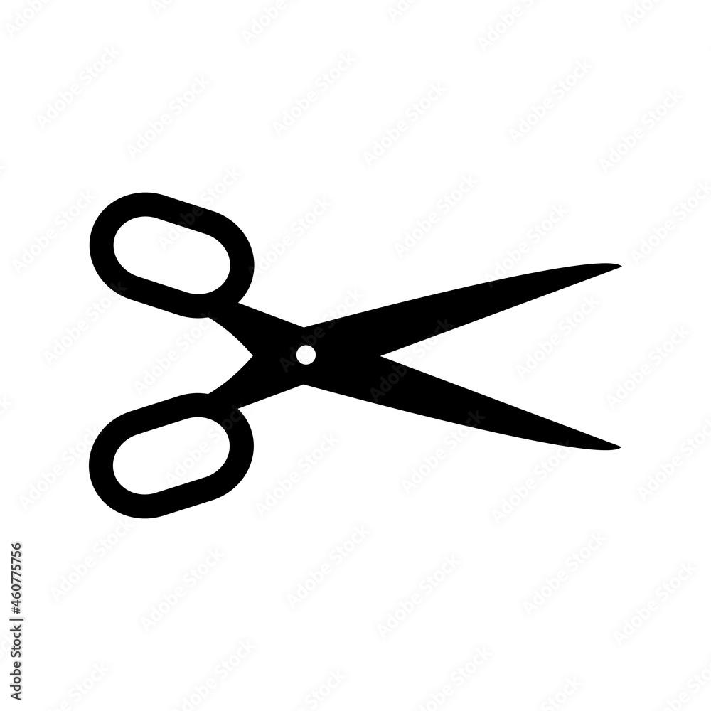 Scissors vector icon. barber illustration sign. cut symbol. hairdresser logo. Scissors vector icon. barber illustration sign. cut symbol. hairdresser logo.