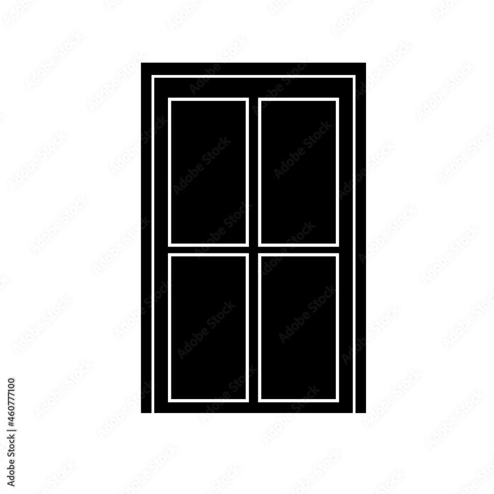 Emergency exit, escape route sign. Vector illustration Emergency exit, escape route sign. Vector illustration