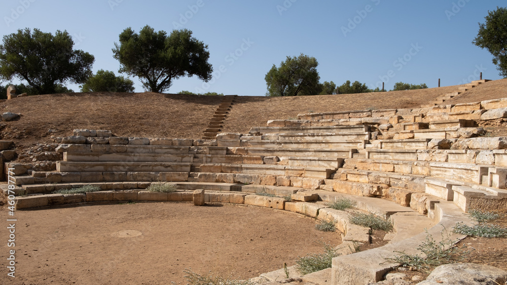 Antic amphitheater of Eptaron, Crete