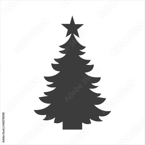 christmas tree, design, vector illustration.