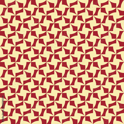 Geometric seamless pattern based on traditional Islamic ornament