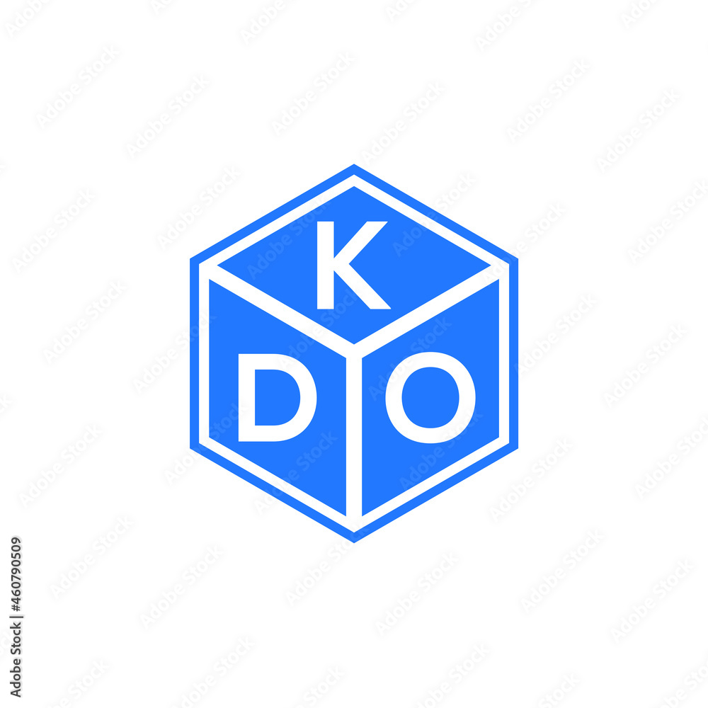 KDO letter logo design on white background. KDO creative initials letter  logo concept. KDO letter design. vector de Stock | Adobe Stock