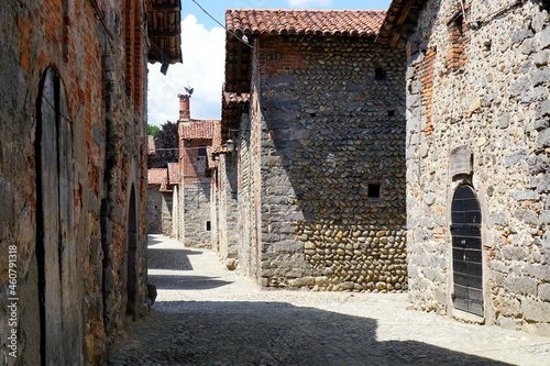 Medieval alleys in Candelo hamlet photo