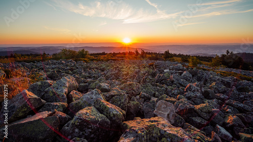 Couché de soleil - Crêt de la Perdrix