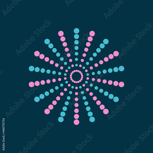 Firework icon symbol holidays concept
