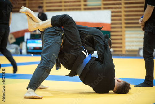 Brazilian jiu jitsu fight © Marek