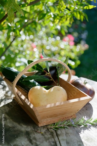 coeur potager