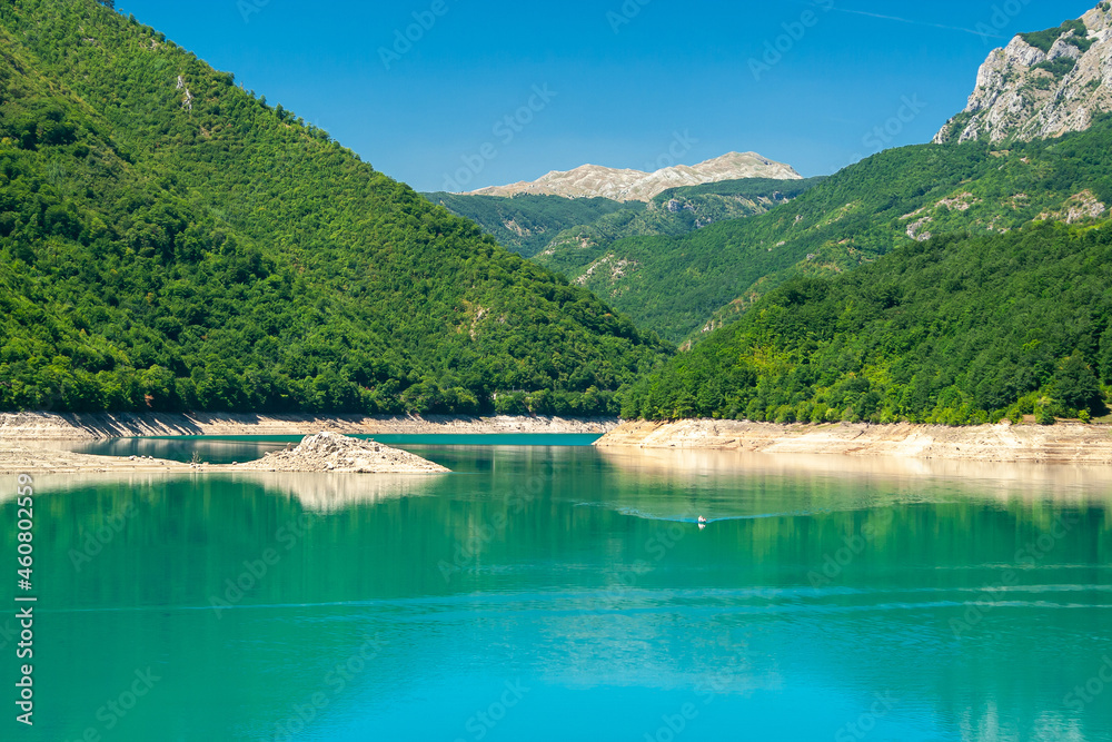 lake in the mountains