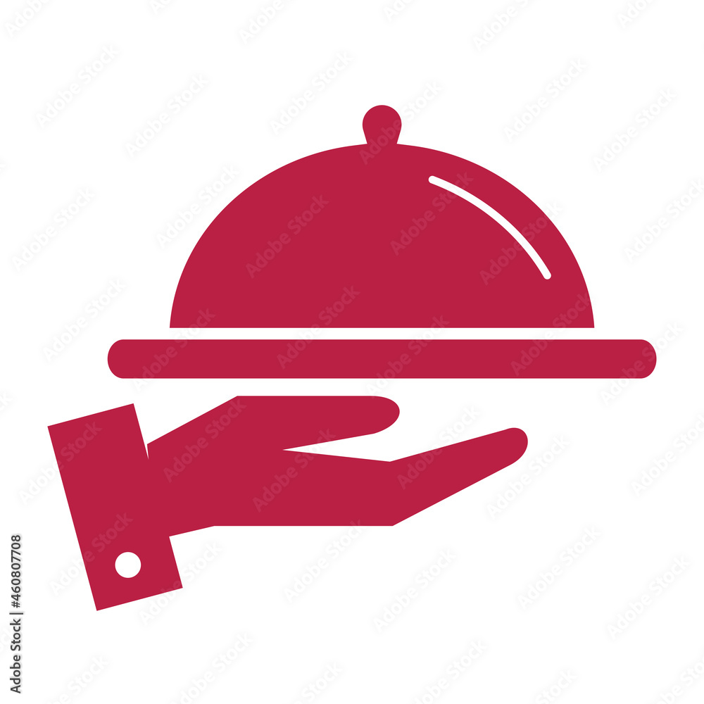 Food service icon vector isolated on white background. Trendy food service flat icon. Template for app, label, logo, menu and web site. Creative art concept, vector illustration Food service icon vector isolated on white background. Trendy food service flat icon. Template for app, label, logo, menu and web site. Creative art concept, vector illustration