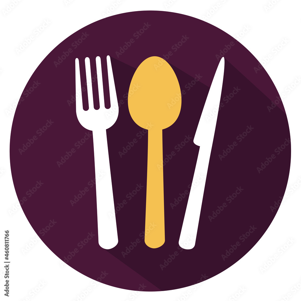Restaurant icon vector isolated on white background. Restaurant icon in flat style. Template for app, label, logo, menu and web site. Creative art concept, vector illustration Restaurant icon vector isolated on white background. Restaurant icon in flat style. Template for app, label, logo, menu and web site. Creative art concept, vector illustration