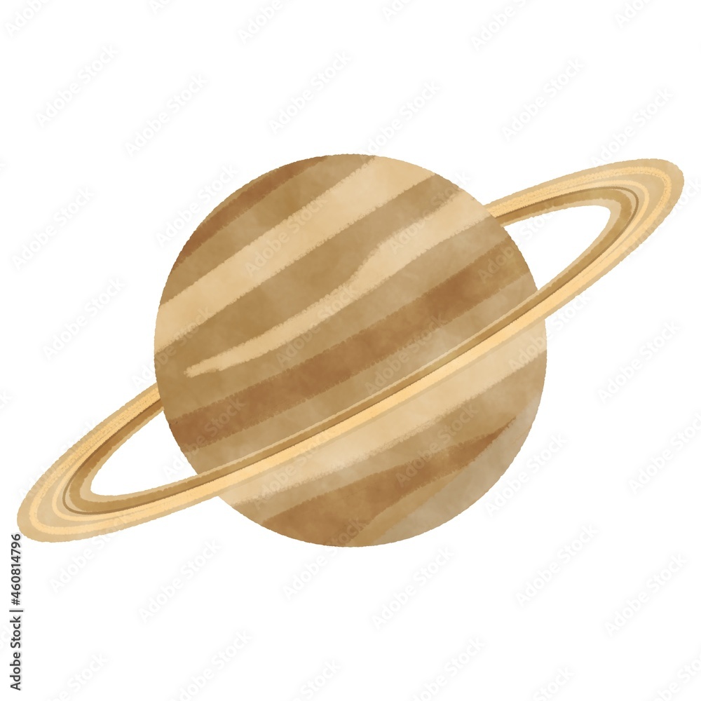 土星 イラスト Stock Illustration Adobe Stock