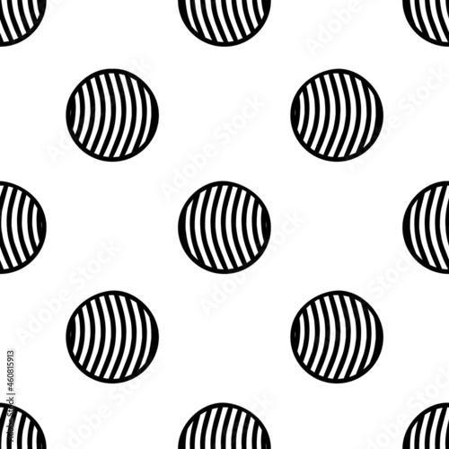 Abstract seamless background with 3D effect spheres. Perfect for background, wrapping paper, fashion, textiles, stationary, wallpaper, product packaging and more.  Versatile design for all end uses.