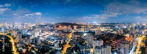 Night view of Nanning City  Guangxi  China