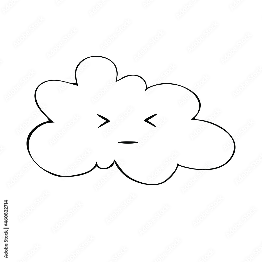 Vector illustration of clouds. Icons for print or web applications. EPS 10 Vector illustration of clouds. Icons for print or web applications. EPS 10