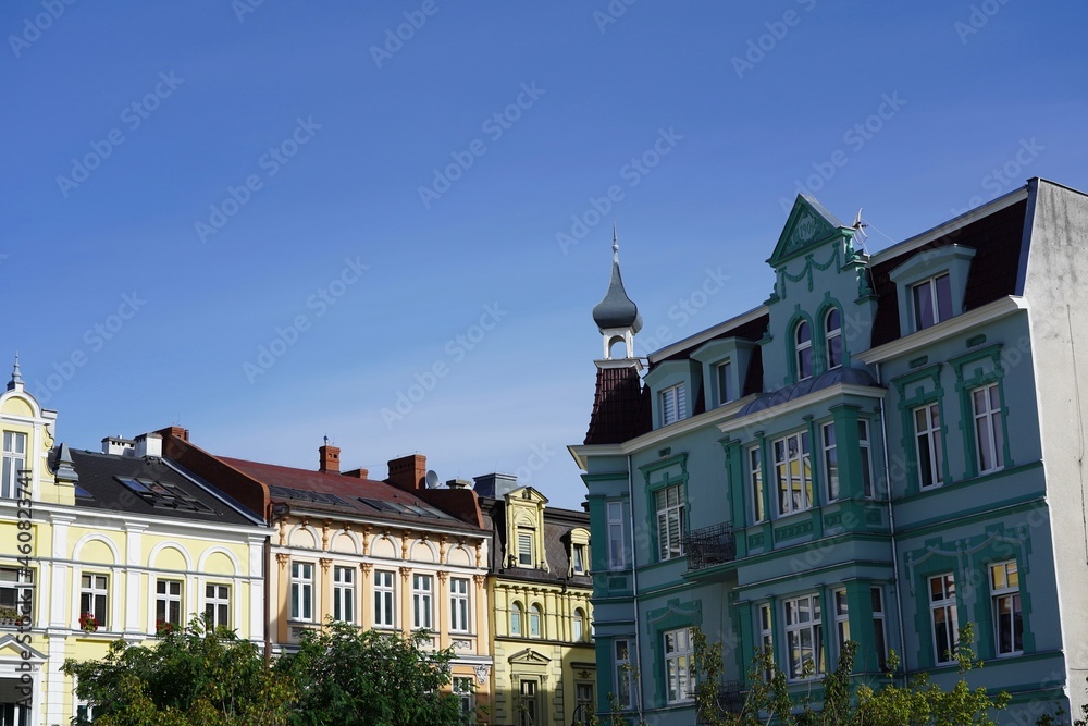 Sehenwerte alte Häuser in Świnoujście (Swinemünde) auf Usedom