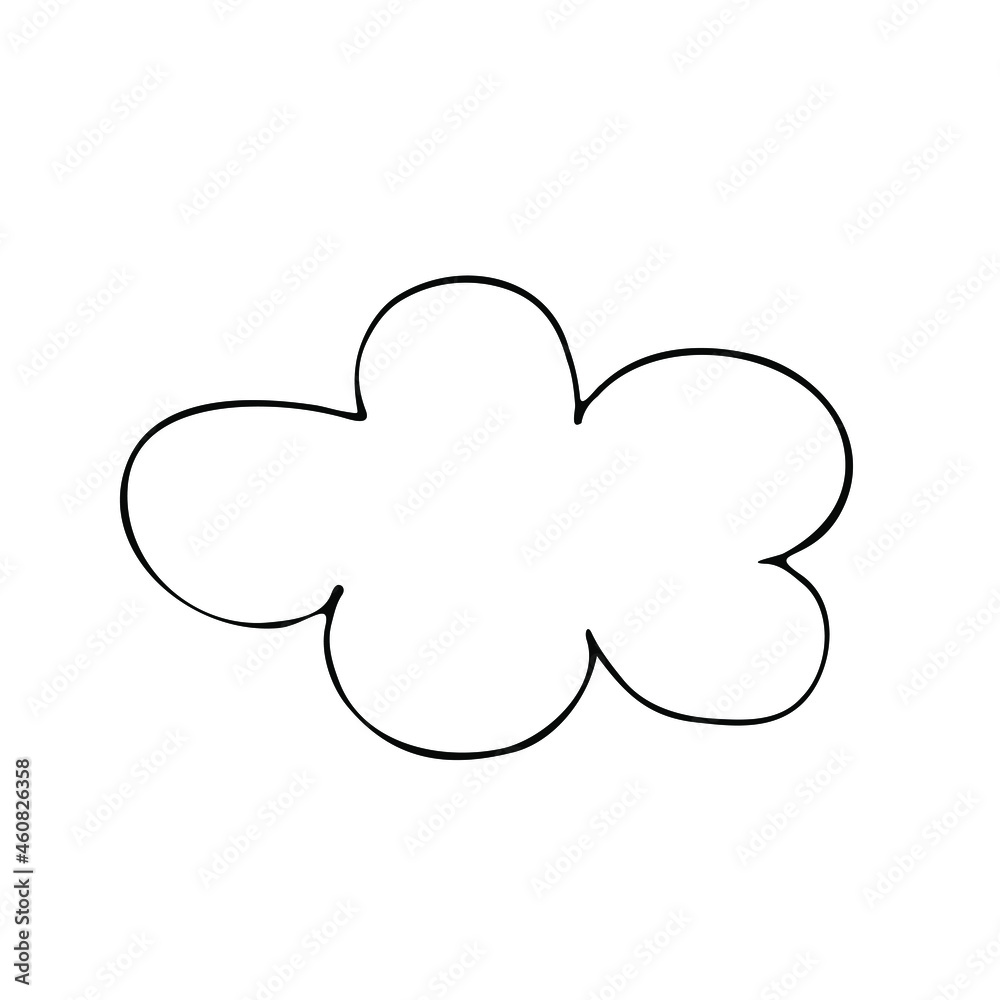 Vector illustration of clouds. Icons for print or web applications. EPS 10 Vector illustration of clouds. Icons for print or web applications. EPS 10