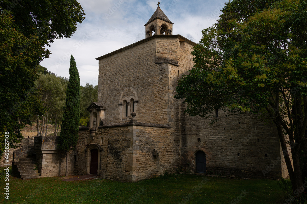 chapel of Grosseau in the country side near the mont ventoux ,Malocene vaucluce  provence France