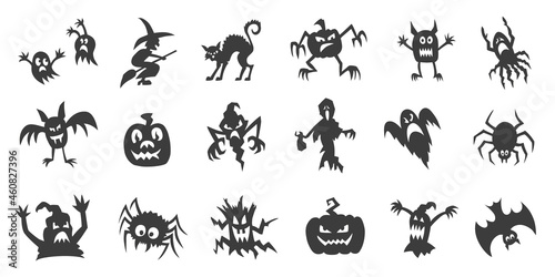 black halloween symbols 2021