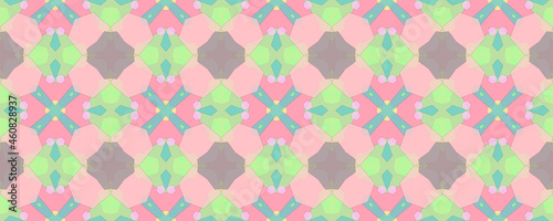 Abstract Creative Pattern. Creative Pink Print.