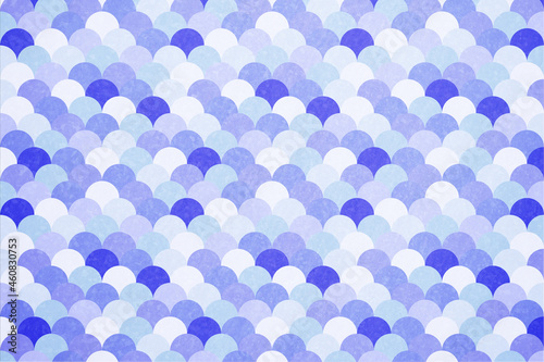 Scales pattern with spangle pattern. Glittery scaled texture background.