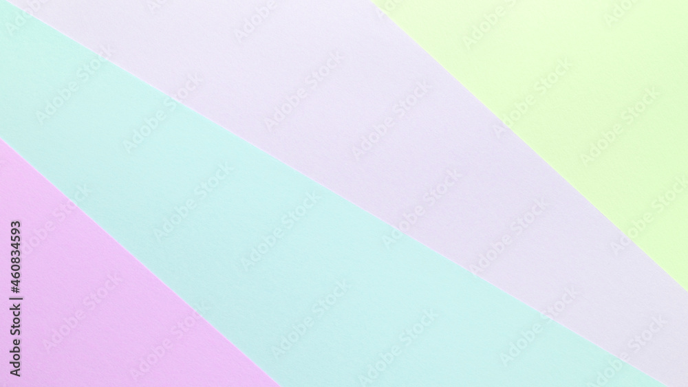 Background in trendy multicolor paper.Top view. Minimal concept. Background in trendy multicolor paper.Top view. Minimal concept.