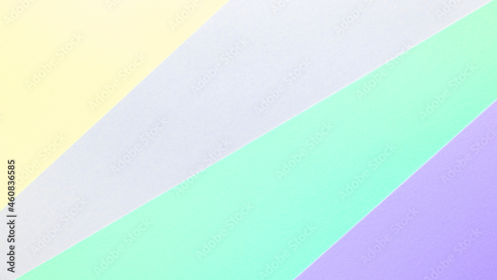Background in trendy multicolor paper.Top view. Minimal concept. Background in trendy multicolor paper.Top view. Minimal concept.